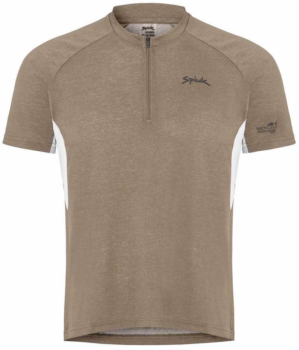 Spiuk All Terrain Gravel T-shirt Met Korte Mouwen Bruin