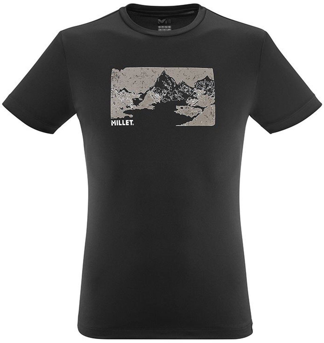 Millet Wanaka Fast T-shirt Met Korte Mouwen Zwart XS Man