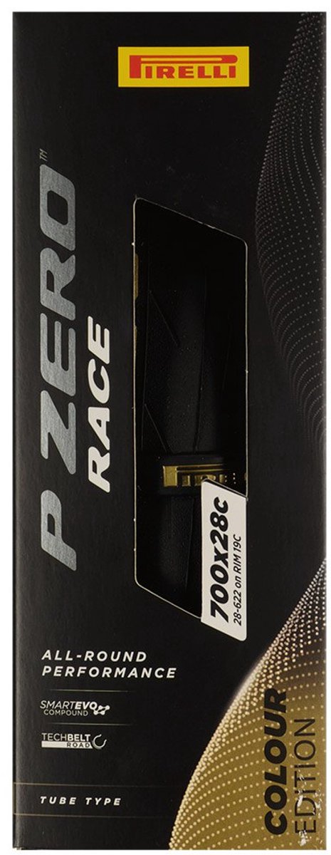 Pirelli P Zero™ Race Colour Edition Techbelt 127 Tpi Smartevo 700c X 26 Racefietsband Zilver 700C x 26