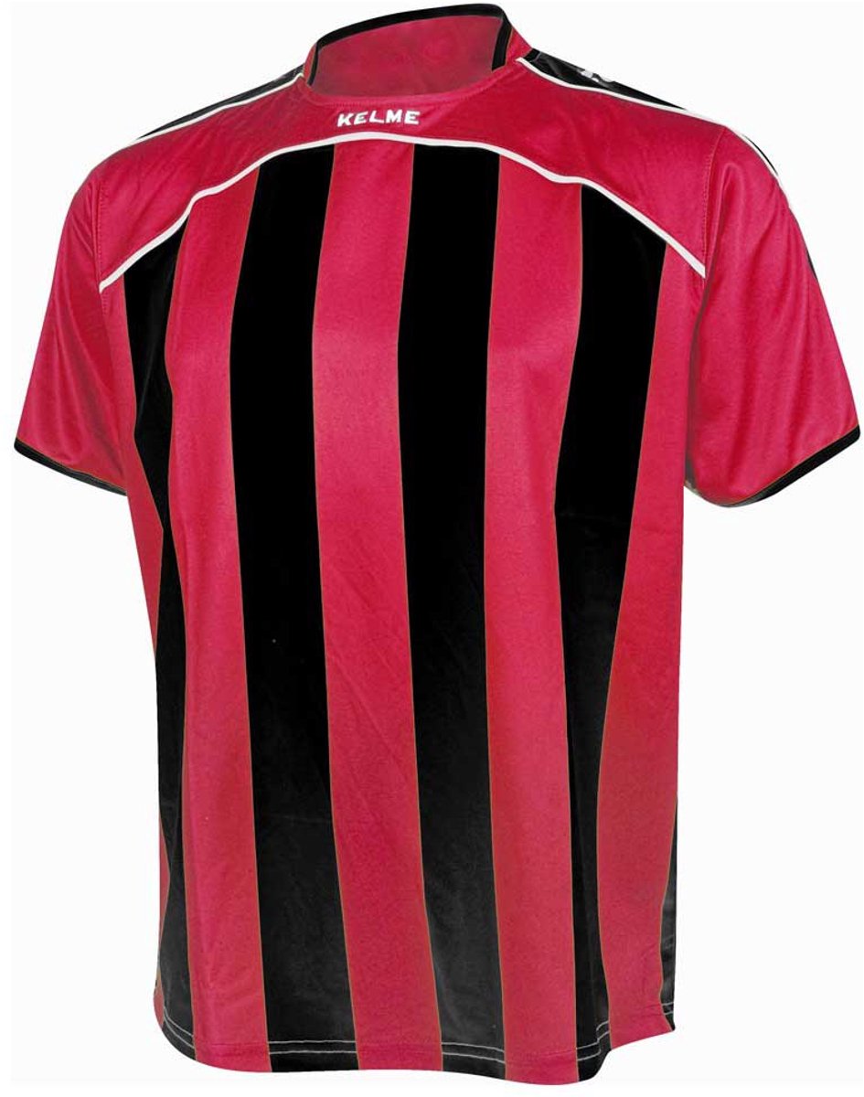 Kelme Liga T-shirt Met Korte Mouwen Rood,Zwart L Man