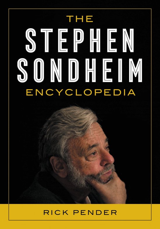The Stephen Sondheim Encyclopedia - cover