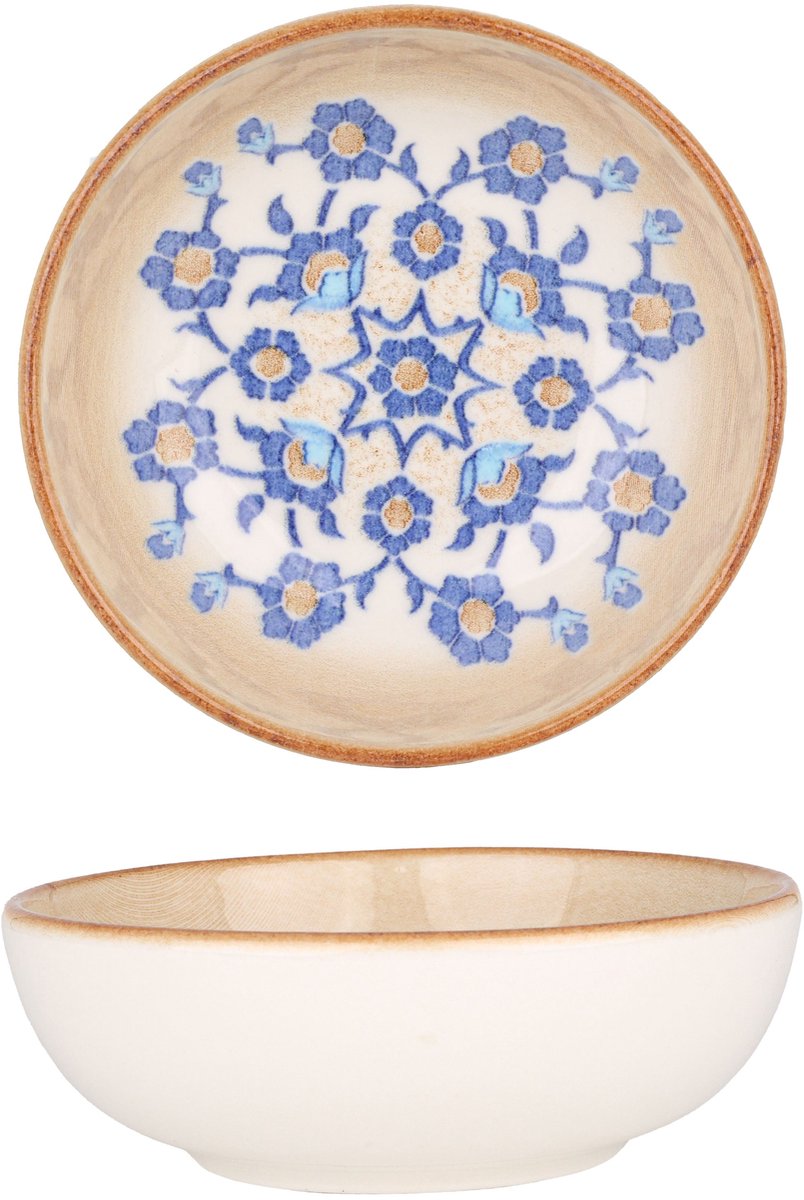 Rinart Serveerschaal - Tiara - Porselein - 10 cm (100cc) - set van 2