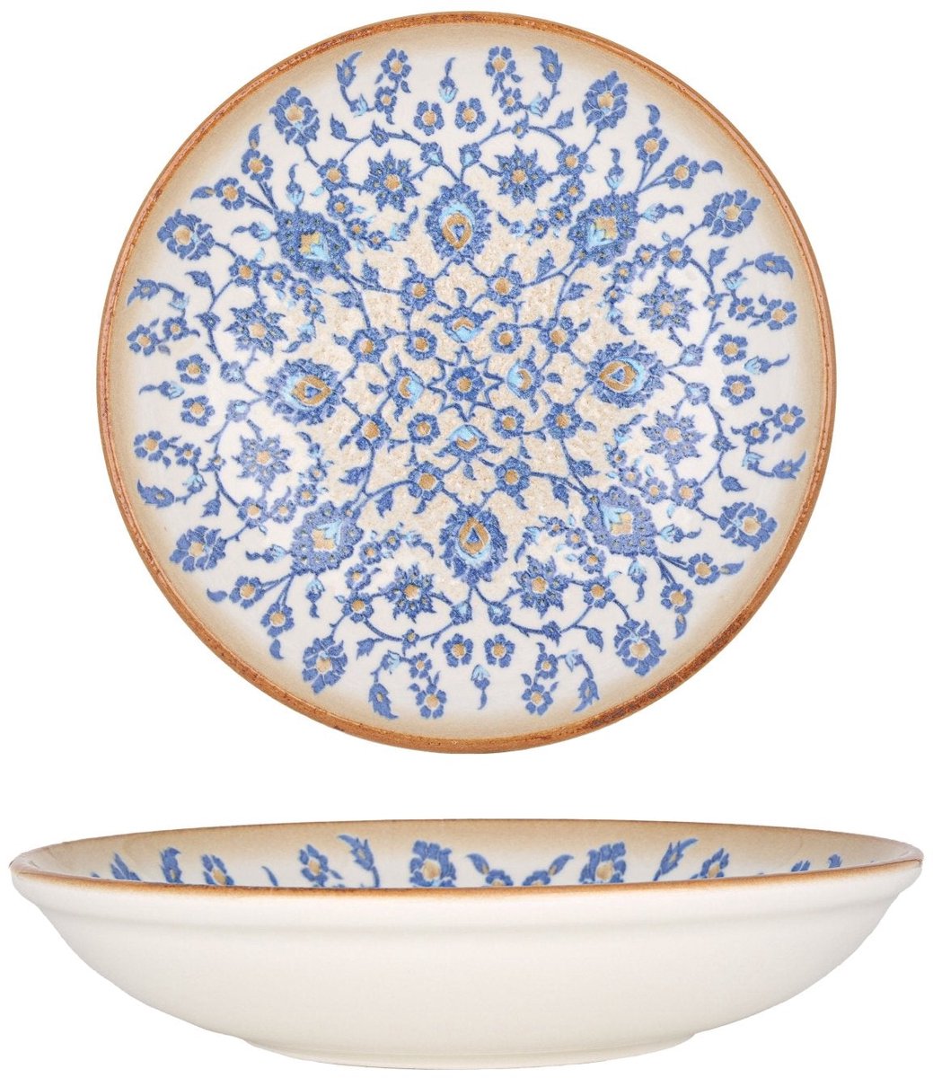 Rinart Diepbord - Tiara - Porselein - 23 cm (900cc) - set van 6