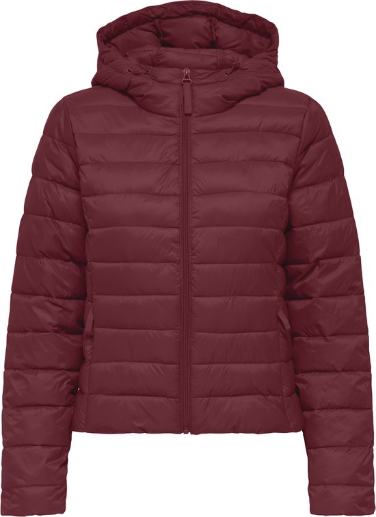 Only Jas Onltahia Lw Quilted Hood Jkt Noos O 15352020 Cabernet Dames Maat - M