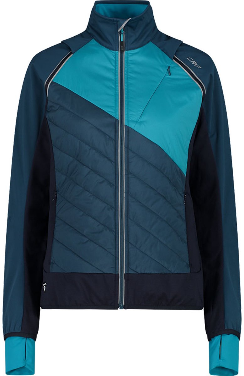 Cmp Detachable Sleeves 30a2276 Softshelljack Blauw XS Vrouw