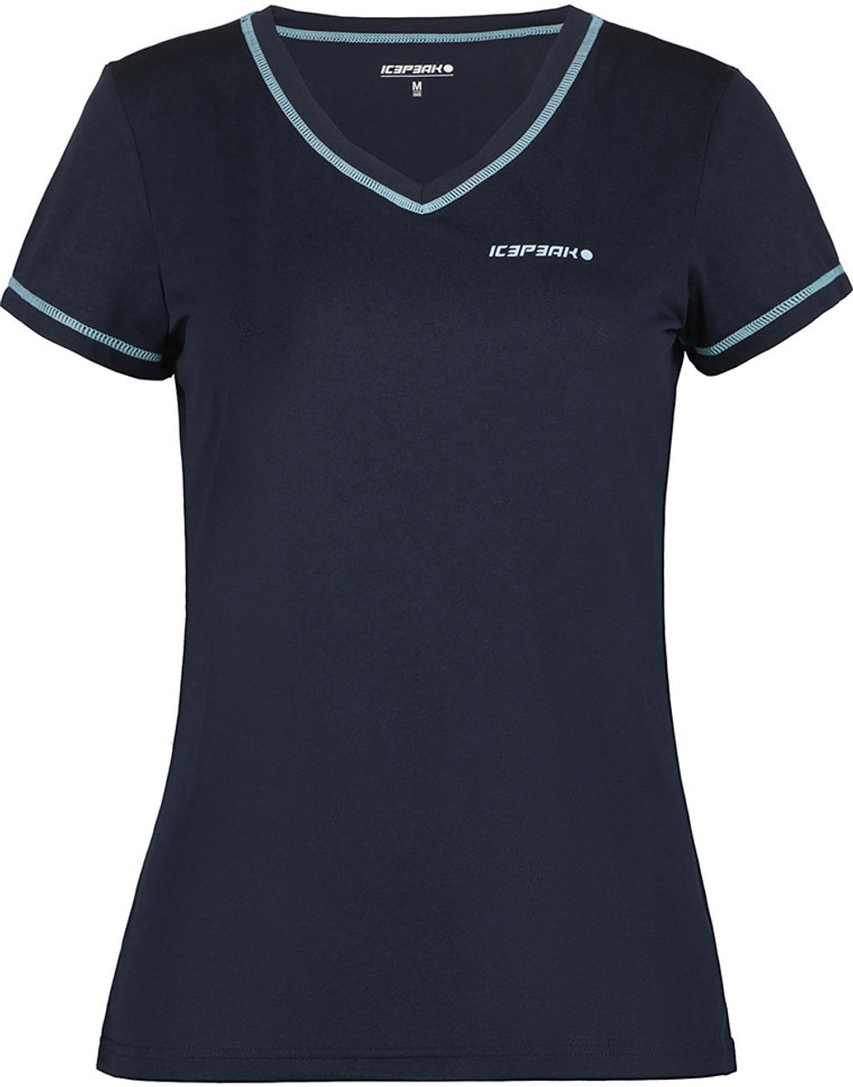 Icepeak Beasley T-shirt Met Korte Mouwen Vrouw Blauw