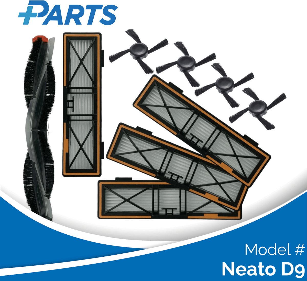 Neato D9 Onderhoudsset (Plus.Parts® alternatief voor 945-0380)