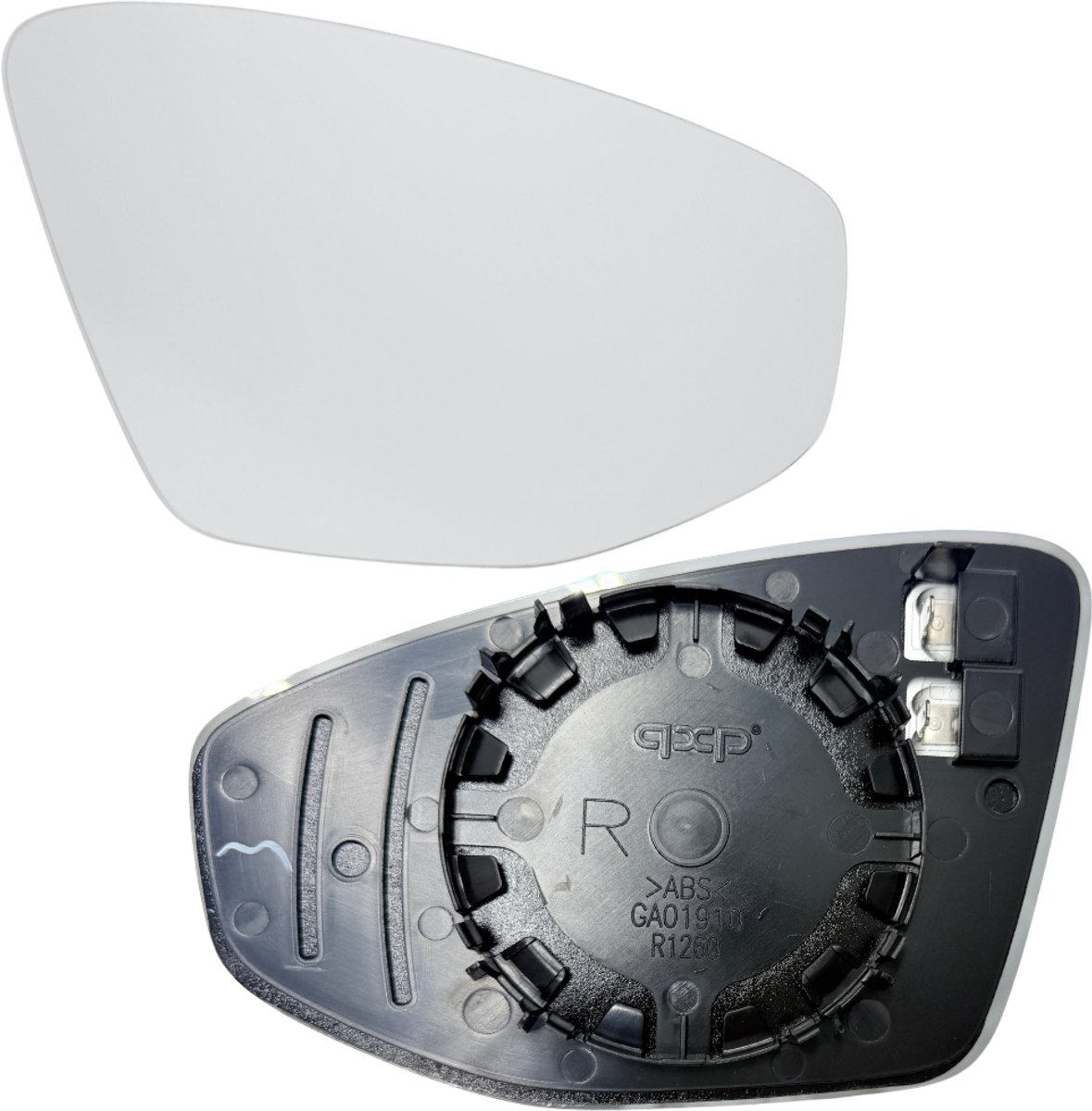 BILMAX Verwarmd spiegelglas voor Audi A3 2021-2022, rechts