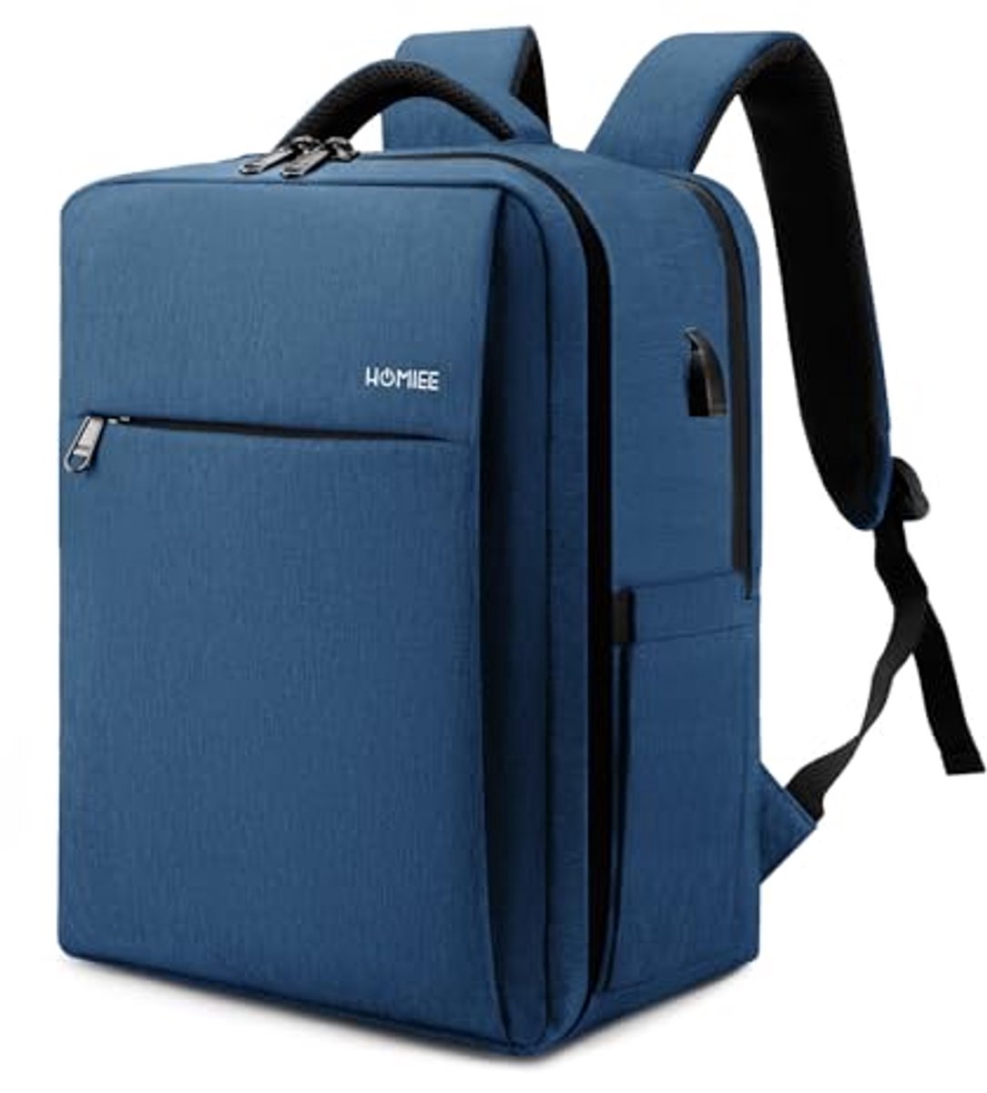 Ruimtebesparende Rugzak voor Laptop tot 15.6 Inch - Ideaal voor Zakelijke Reis en Vliegtuig
