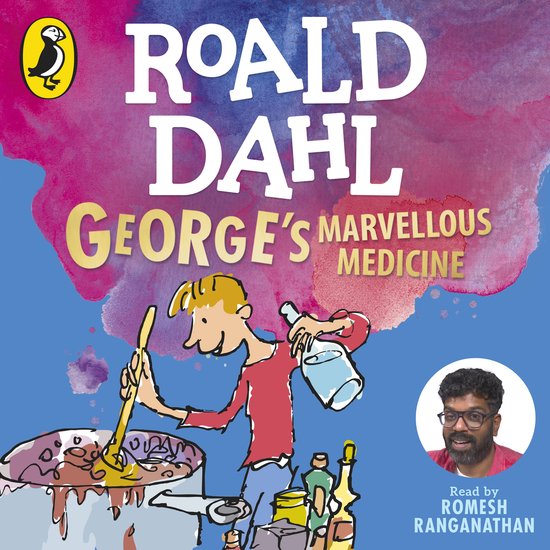 The Roald Dahl Series- George's Marvellous Medicine - cover
