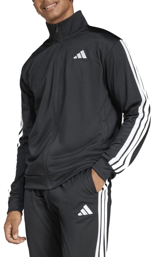 Adidas 3 Stripes Tricot Regular Trainingsjack Zwart L / Regular Man