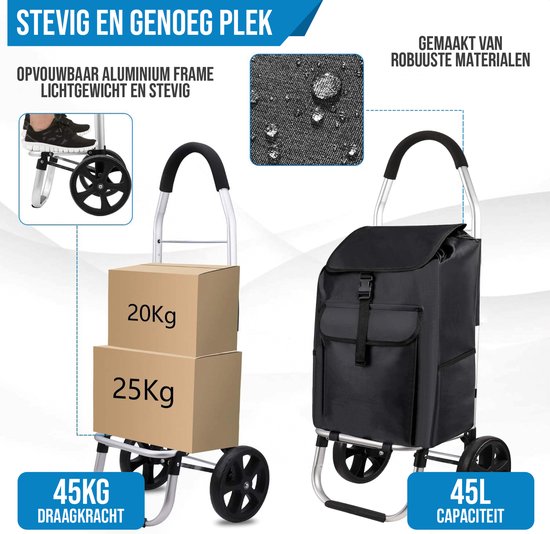 Opvouwbare transportkar - kopen? | Korting tot 5