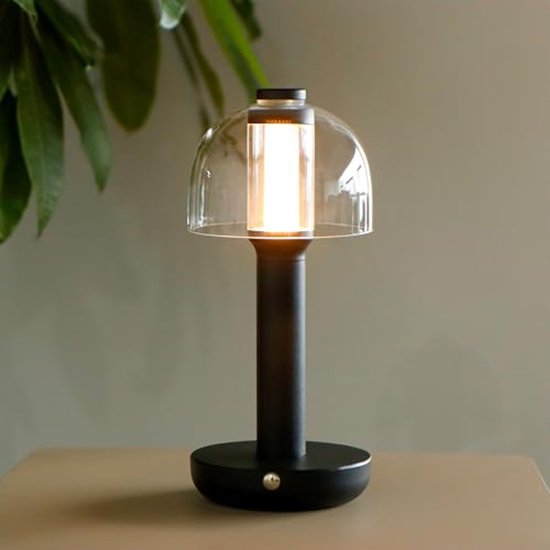 Vind paddestoel lamp glas in Lampen