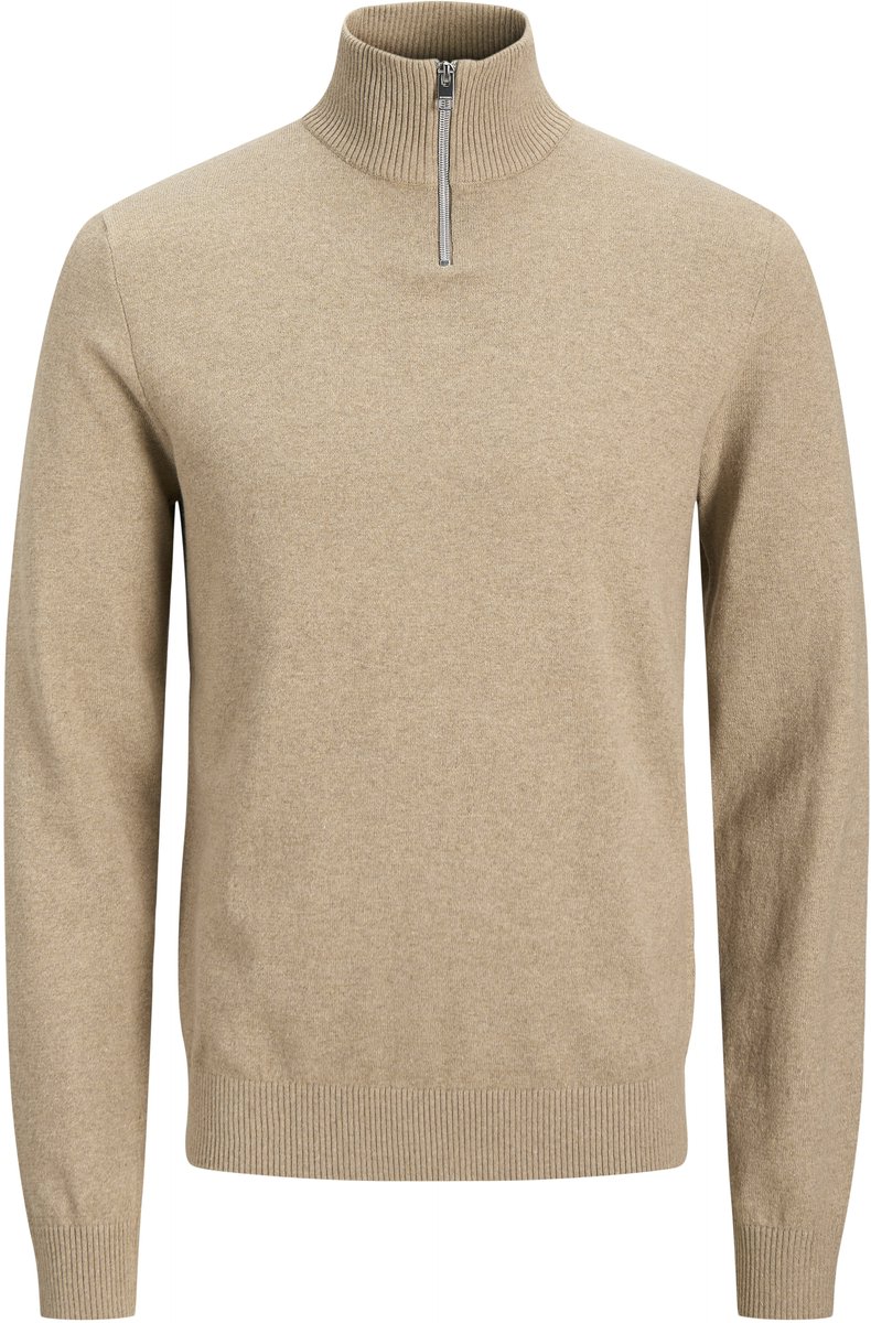 JJ REBEL - JREBCALLUM KNIT HALF ZIP SN Heren Trui