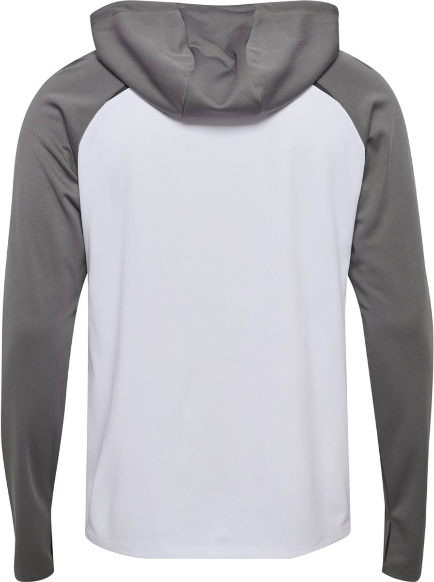 Hummel Lead 2.0 Zip Hoodie 223759 White/Steel Gray-XXL