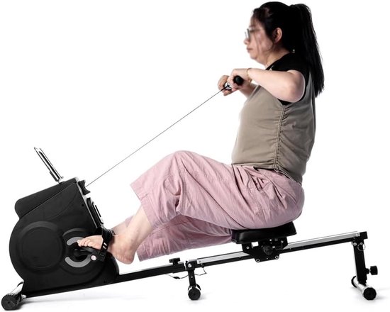 Opvouwbare Roeimachine met 8 Niveaus van Weerstand voor - Opvouwbare - €488,73