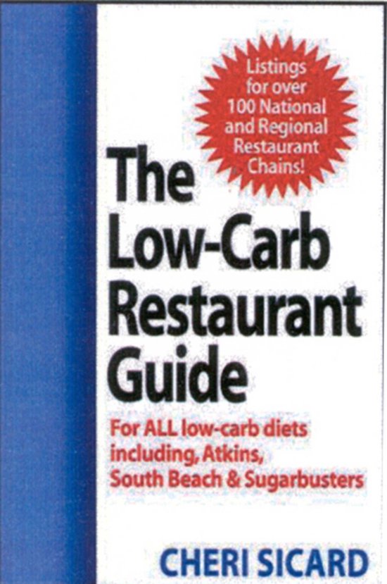The Low-Carb Restaurant - cover
