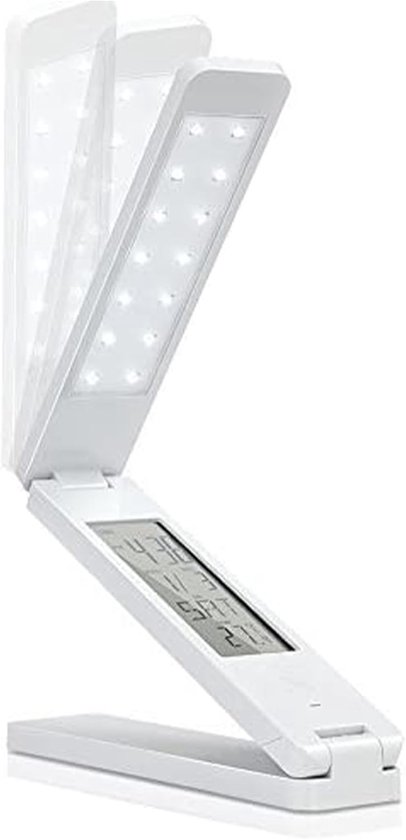 Glazen tafellamp Diamante | Oplaadbaar | 3 standen | Touchfunctie | 2 Watt LED | 11 cm