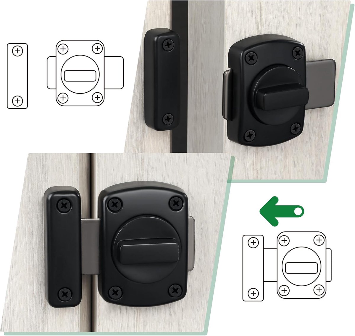 Premium deurslot – door lock - veiligheidsdeurslot - inbraakbeveiliging — cadeau in Cadeau-ideeën - foto 7