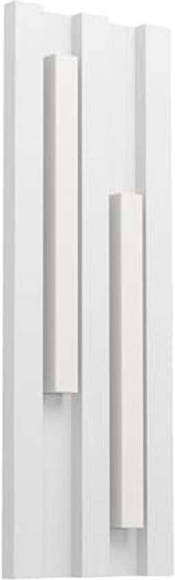 Buitenlamp 36W LED, wandlamp buitenlamp wand, IP65 waterdichte buitenwandlamp 3000K warm wit buitenlamp, wandlamp buiten binnen met 350° zwenkbaar paneel voor tuin terras balkon donkergrijs