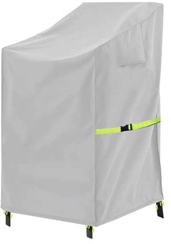 Atyhao Housse De Chaise De Jardin 8 œillets 65x65x80/120 Cm PE 11225