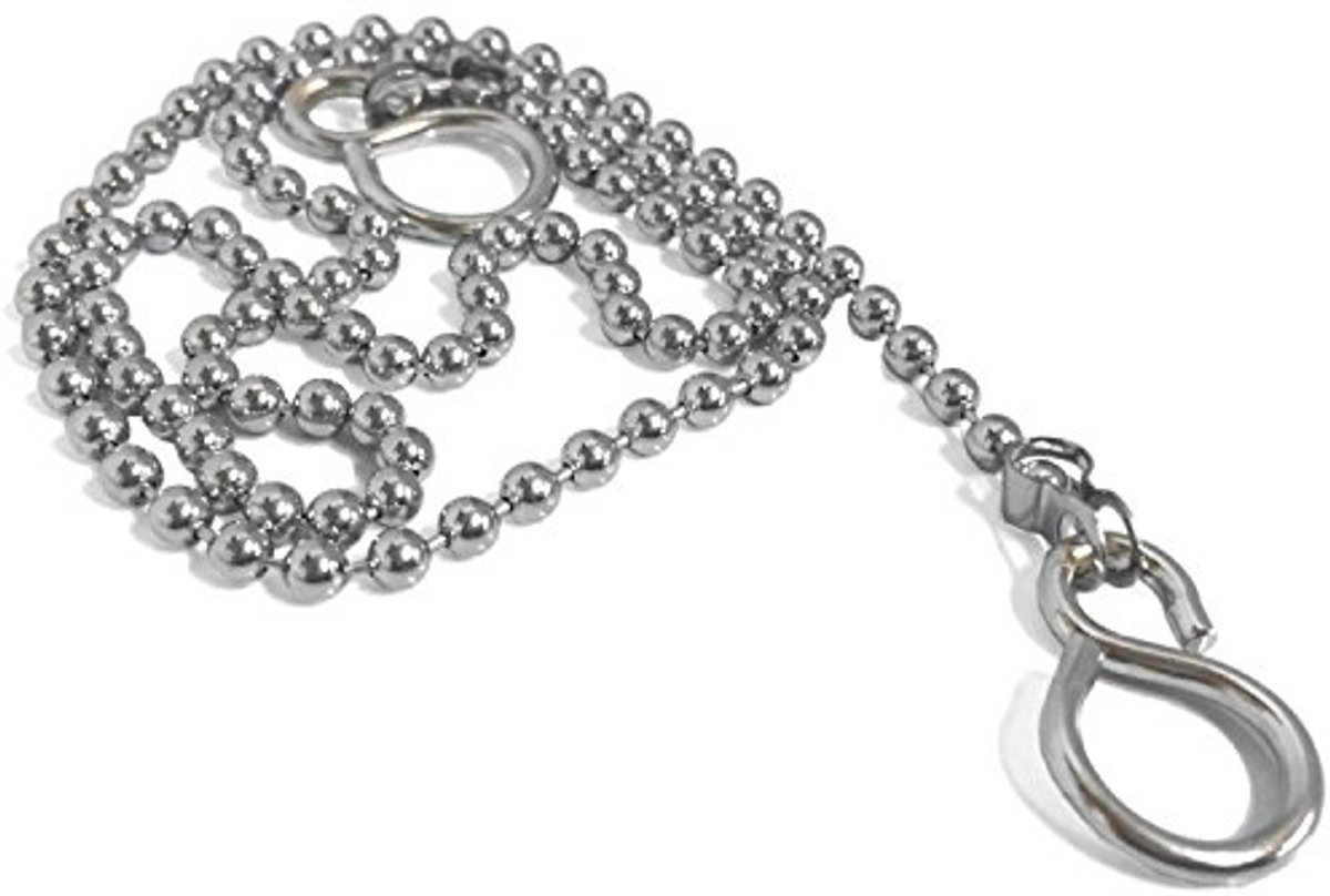 Gootsteen Ketting Bal Chroom 300 mm