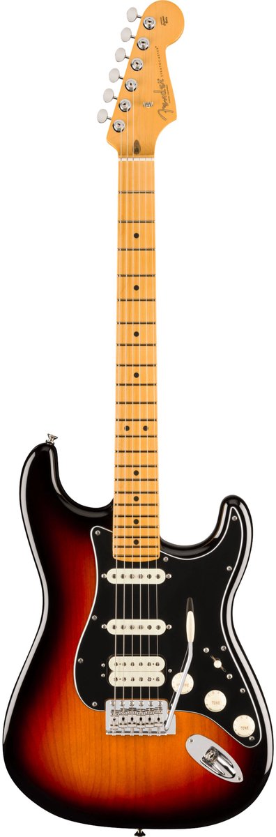 Fender American Professional Classic Stratocaster HSS, 3-Color Sunburst MN - Elektrische gitaar - sunburst