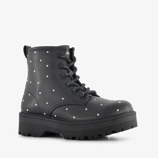 Zwart Skechers Gravlen Hi Filles - Bottes femmes