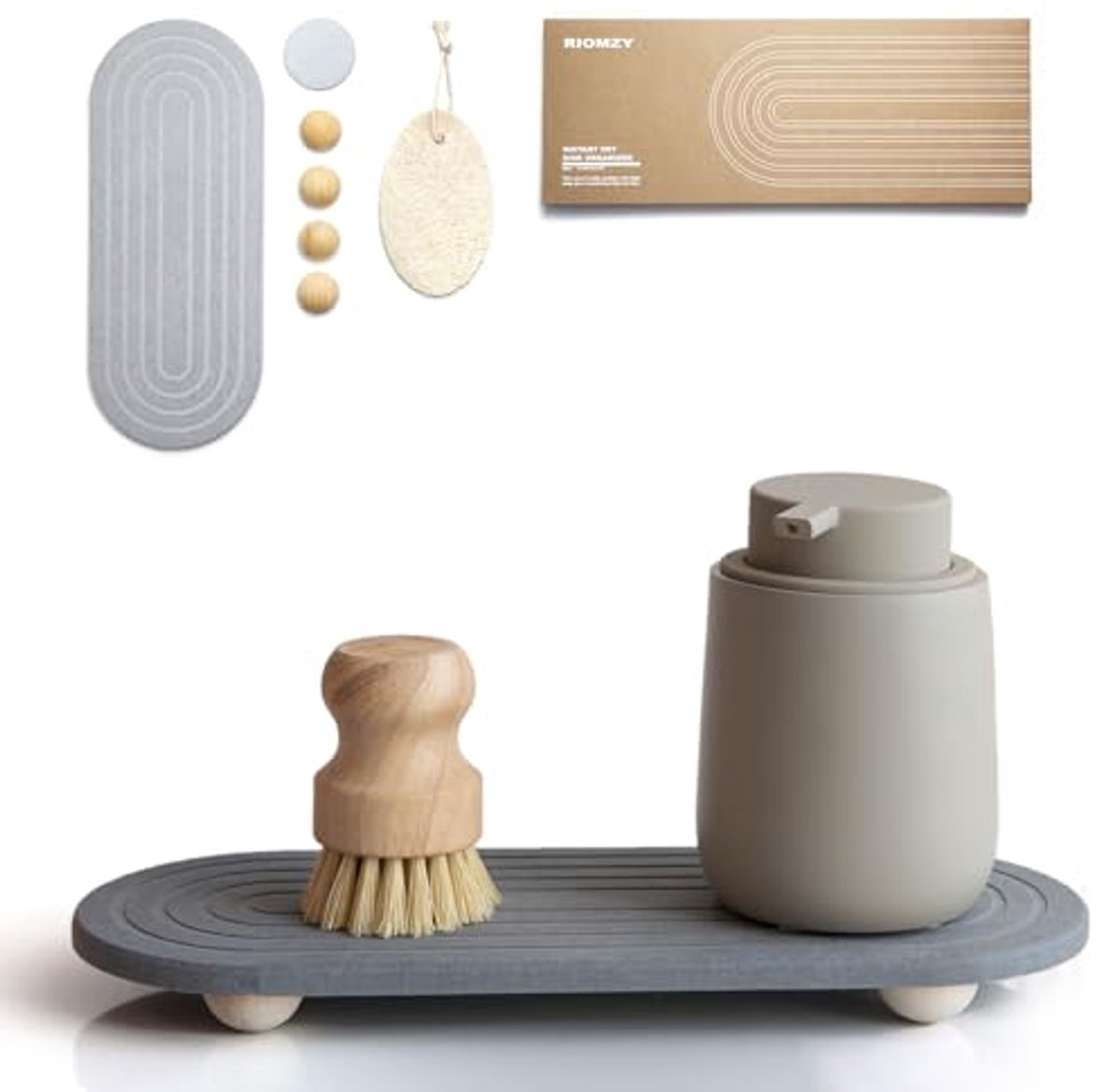 Instant Dry Sink Caddy Organizer - Waterabsorberende Tray voor Keuken en Badkamer