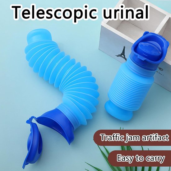 Urinefles Mini Urinal 2 Stuks 750ml Noodurinaal - Inklapbare Urinaal ...