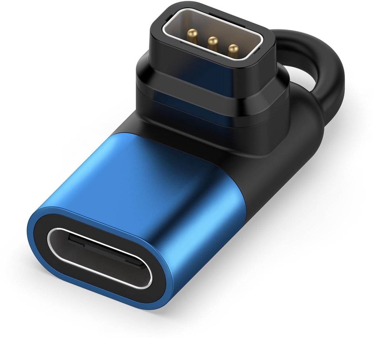 Allecto - Smartwatch Oplaadkabel - USB Type C Adapter - Compact en licht - Converter voor Coros Pace2 Apex Pro - Ideaal voor onderweg
