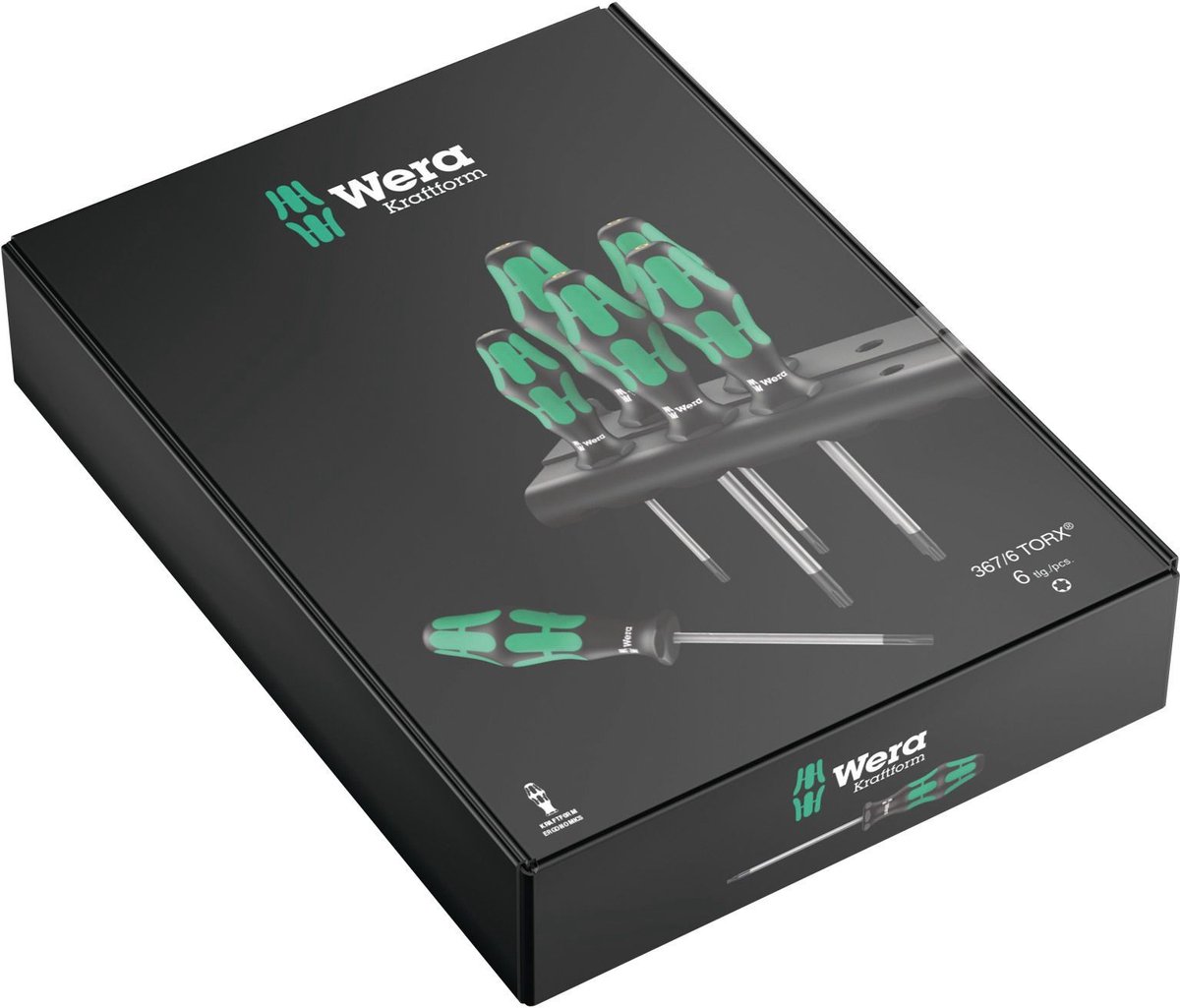 Wera 367/6 Schroevendraaierset Kraftform Plus thumbnail 2