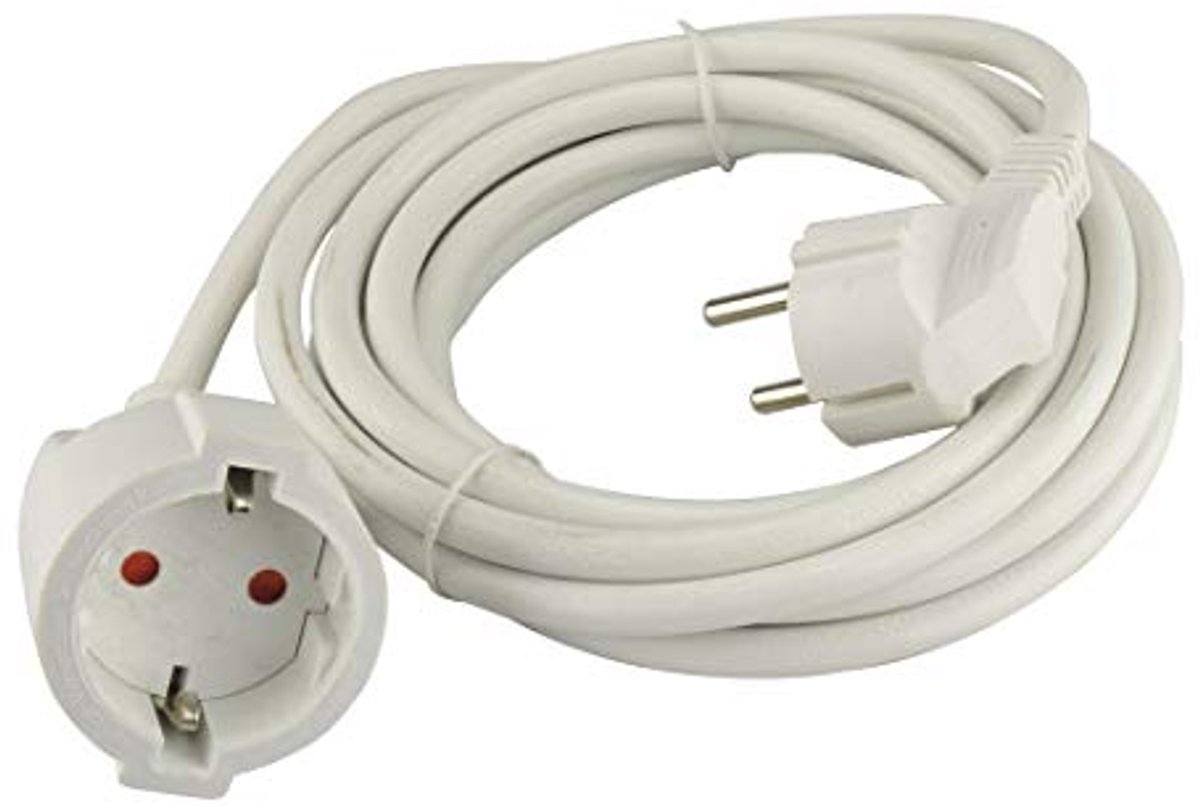 Schuko verlengkabel 3 m H05VV-F 3G1.5 mm²