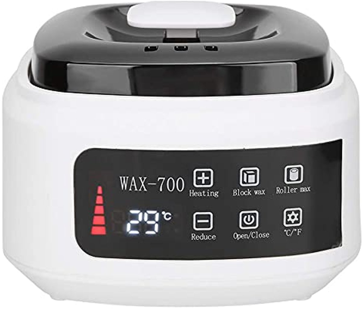 Elektrische ontharingswasverwarmer met temperatuurregeling - 120W