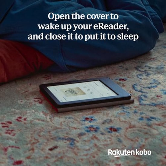 E-reader Hoes voor Kobo Clara Colour/BW - Misty Groene Vegan Leer met Slaap/Wake Functie en 2-Weg Stand van Merkloos — afbeelding 4