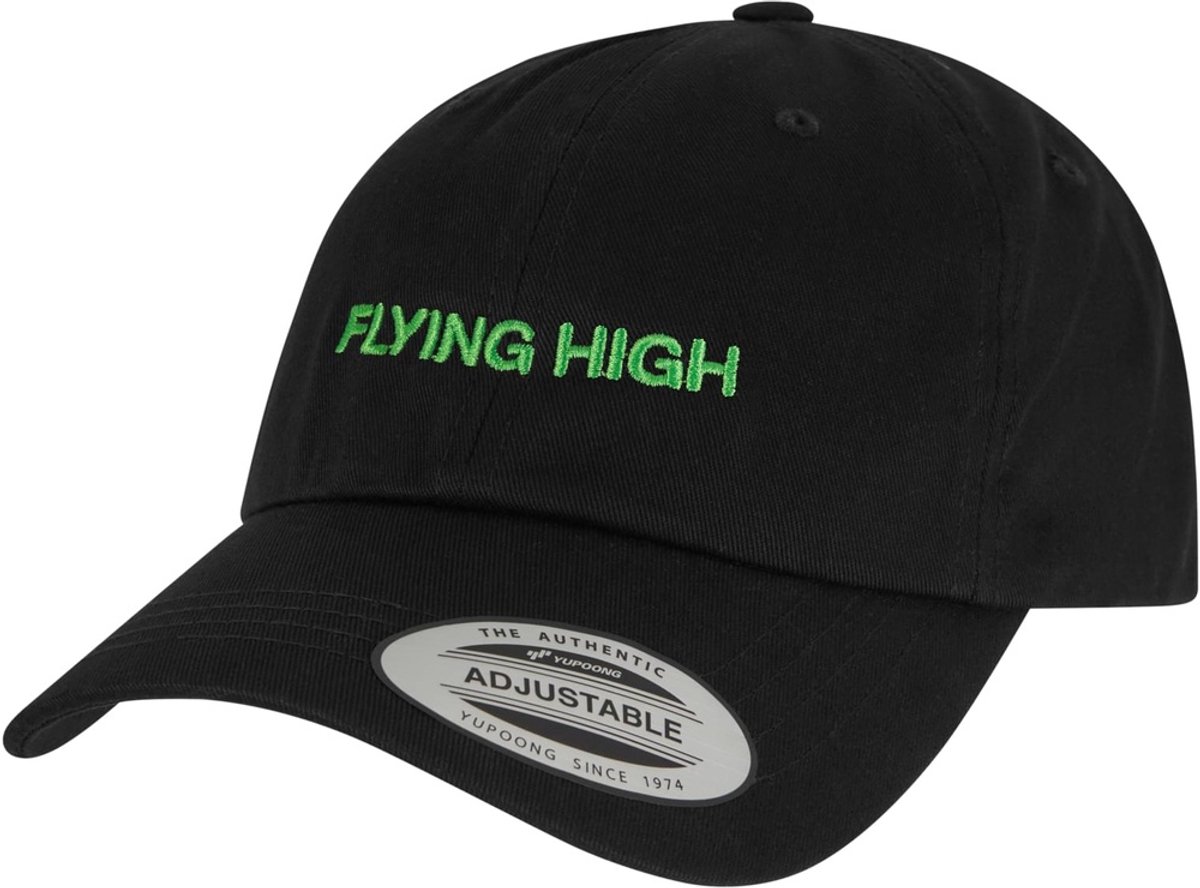 Mister Tee Upscale - Upscale Flying High Dad Cap Pet - Zwart