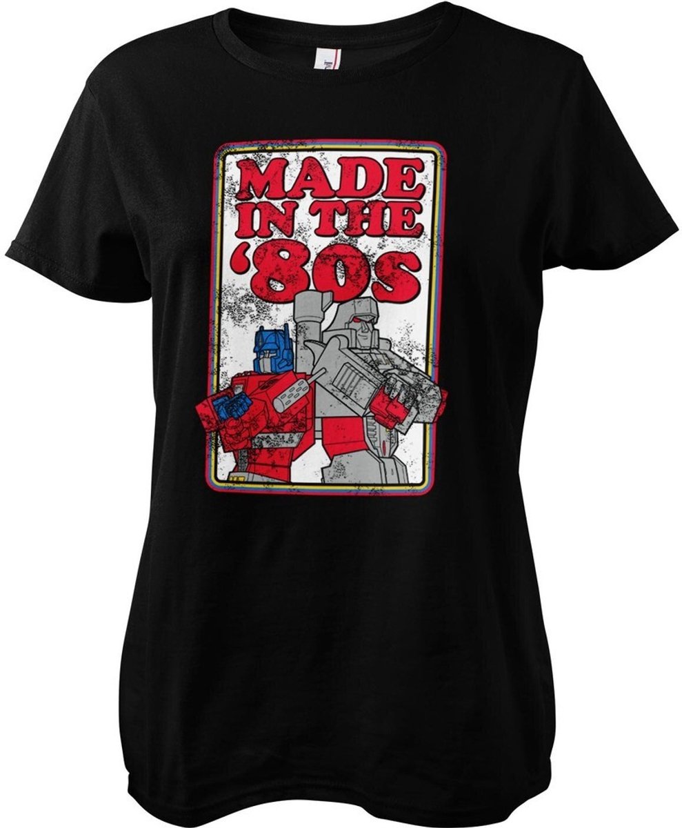 Transformers - Made In The 80S Girly Tee Damen T-Shirt Black-S