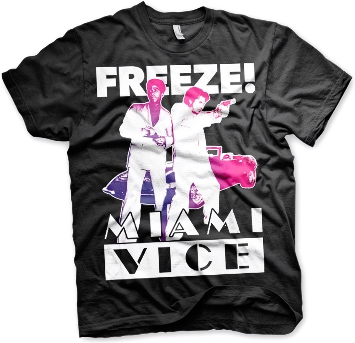 Miami Vice Freeze T-Shirt Black-L