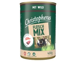 Christopherus vleesmix 6x400g - met wild