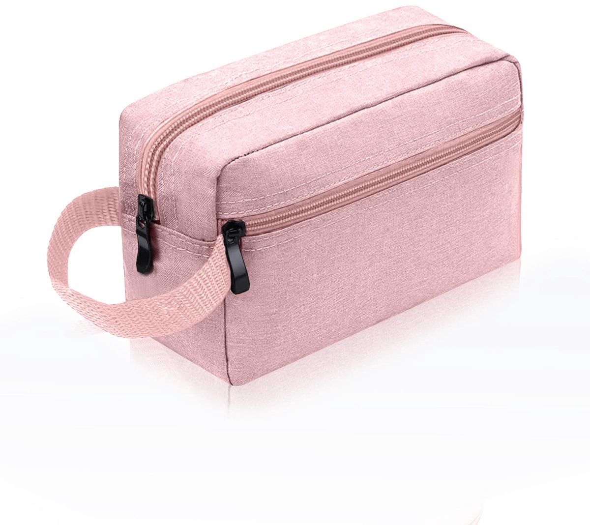 Ruime Reistoilettas - Met dubbele ritsopening - Voor heren en dames - Voor toiletartikelen en accessoires