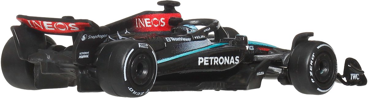 Hot Wheels Premium Metalen Formule 1 Verzamelbaar Speelgoed Raceauto - George Russell Mercedes-Benz — afbeelding 6