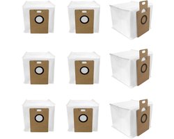 stofzuigerzakken - geschikt voor Tapo RV30 Max - RV30 Max Plus - RV20 Max Plus - RVA202 - 16*14*17cm - voor robotstofzuiger - reserveonderdelen - 9 stuks