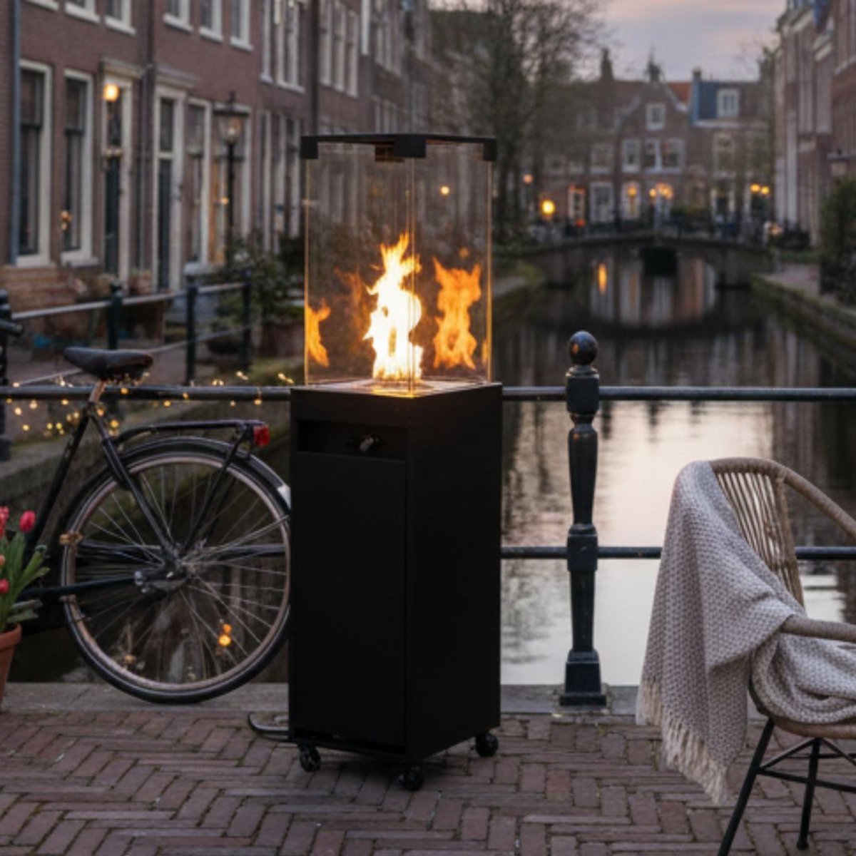 Terrashaard - Buitenhaard - Tuinhaard op Gas - 8,2kW – foto 4