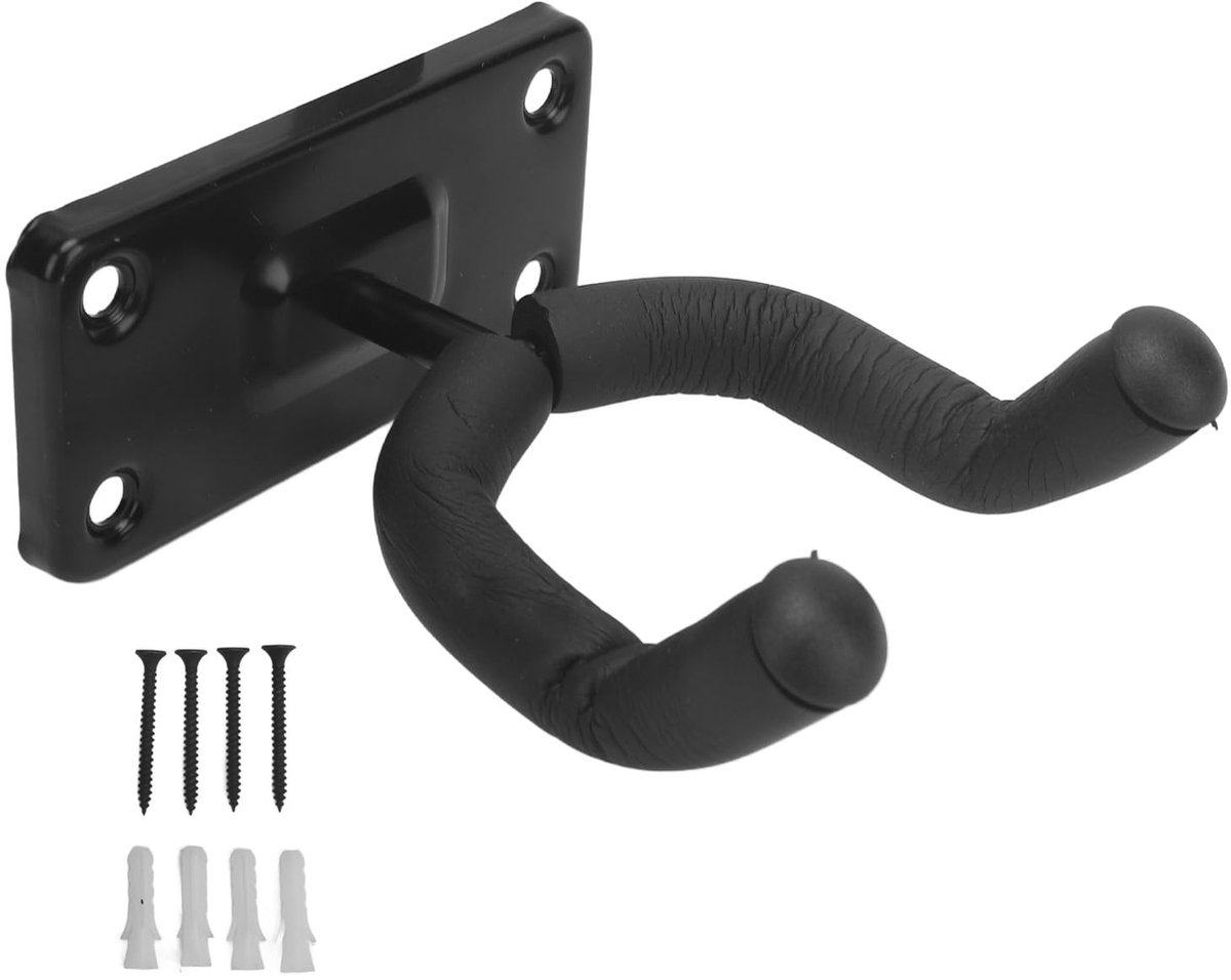 Guitar Hanger U-Shaped Guitar Wall Bracket for Acoustic Electric Bass Ukulele Banjo