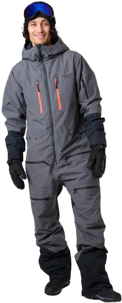 Swedemount Freeride Skisuit Overall – Winteroverall voor heren Oranje