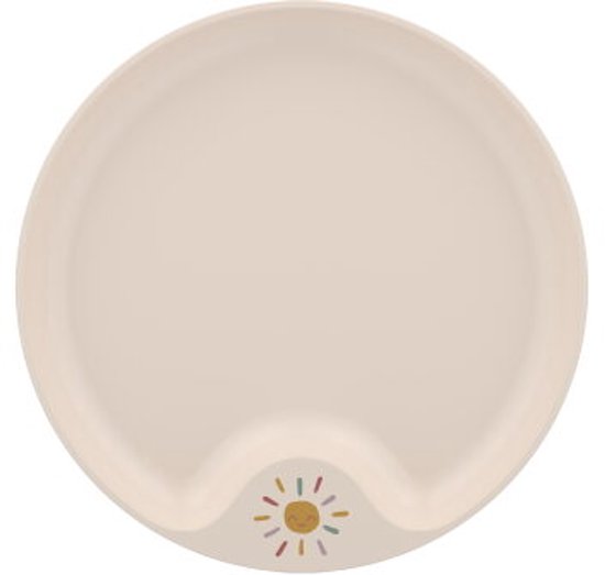 Mepal Mio kinderbord - Magnetronbestendig - Met greep - Kinderservies - Sunshine & Rainbow van Mepal — afbeelding 5