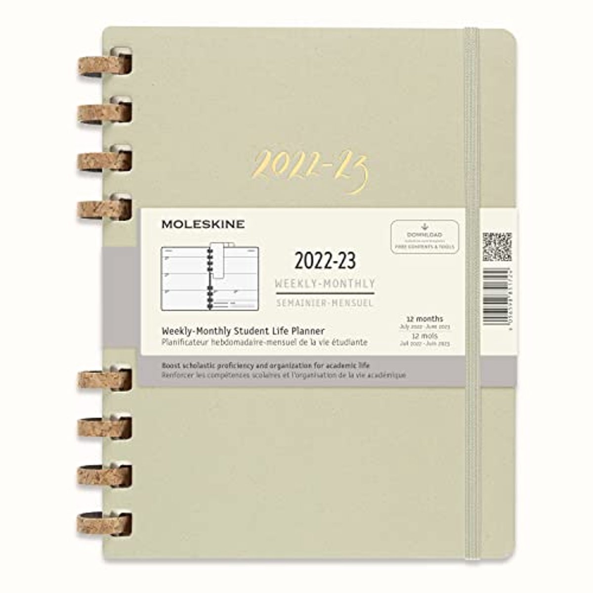 Extra Grote Maandplanner voor 2022-2023 - 12 Maanden Dagboek met Organisatie- en Planningstools