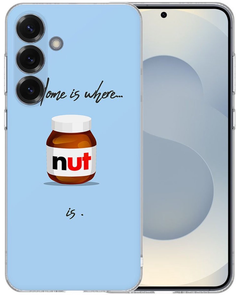 TPU Hoesje Samsung Galaxy S25 - Hoesje Nut Home Backcover
