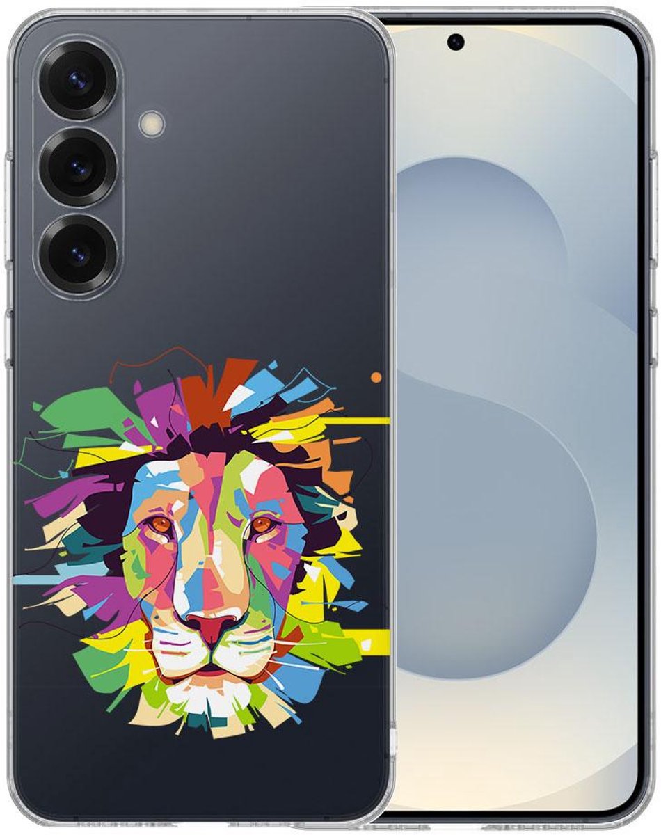 TPU Hoesje Samsung Galaxy S25 - Lion Color Backcover