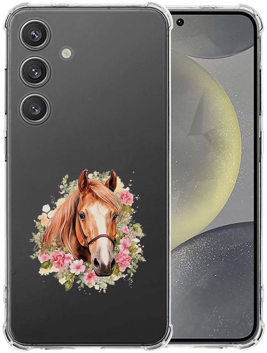 Samsung Galaxy S25 Hoesje - Paard TPU Antishock